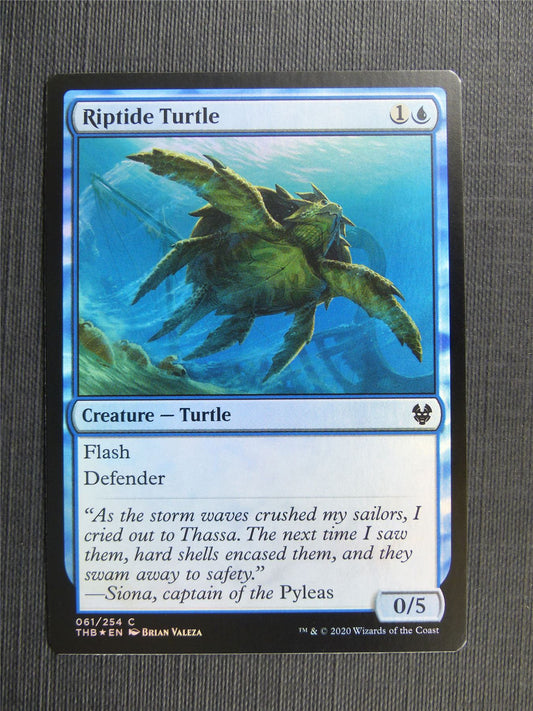 Riptide Turtle Foil - Theros Collector Ed - Mtg Magic Cards #3LQ