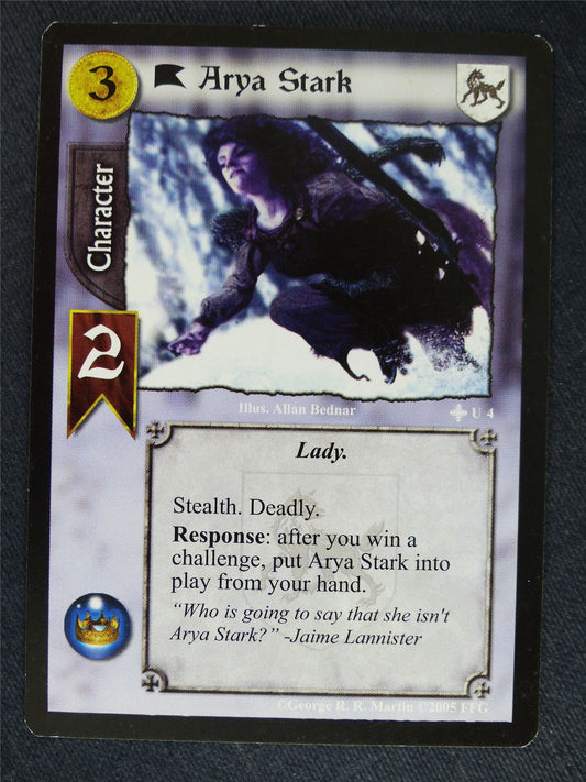 Arya Stark - Game of Thrones Cards #Y2
