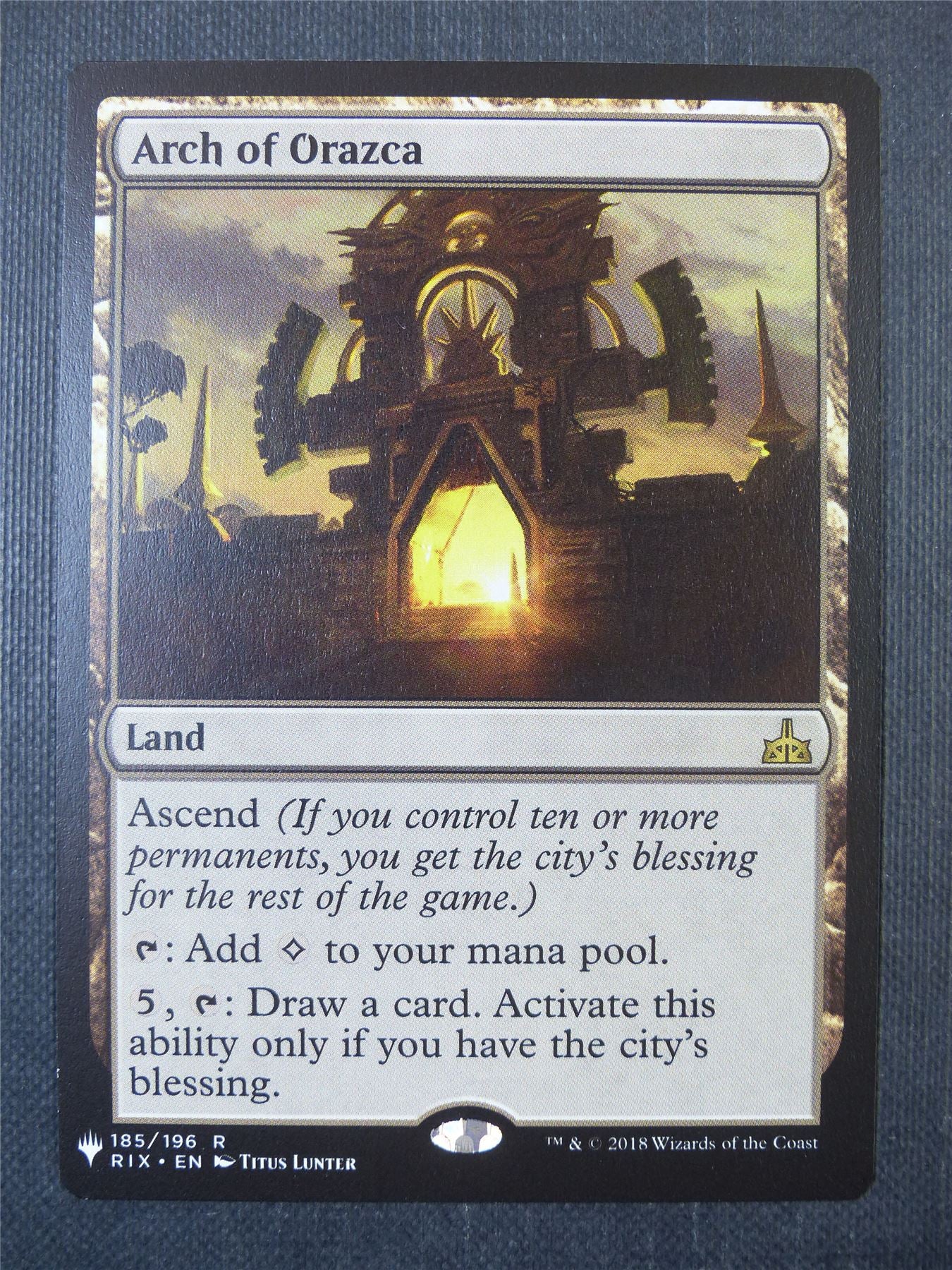Arch of Orrazca - The List - Mtg Card #8W4