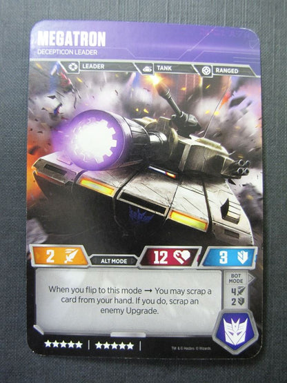 Megatron CT T26/T40 - Transformers Cards # 7C47