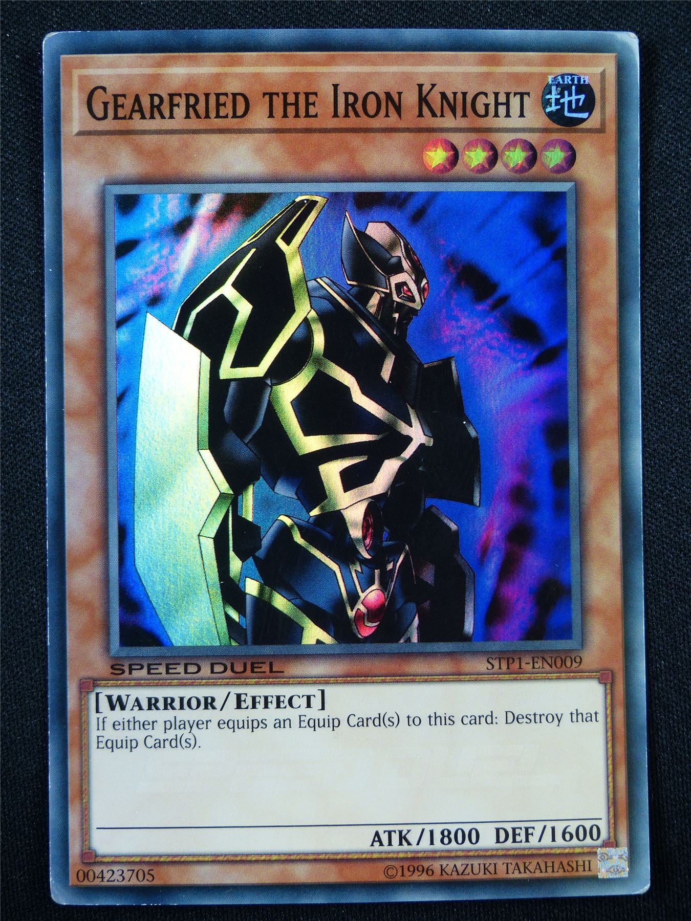 Gearfried the Iron Knight STP1 Super Rare - Yugioh Card #JT