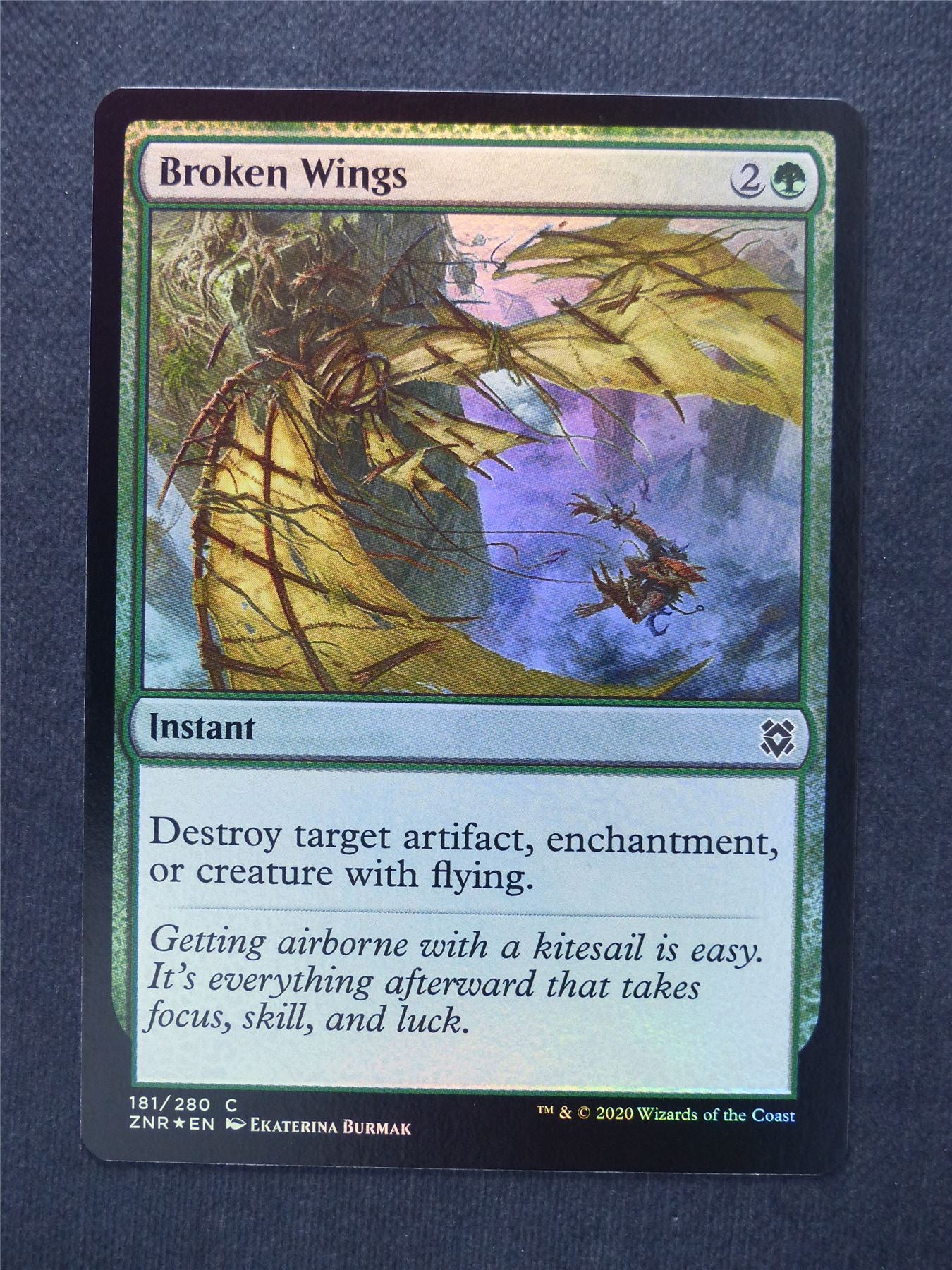 Broken Wings Foil - Mtg Magic Cards #5B