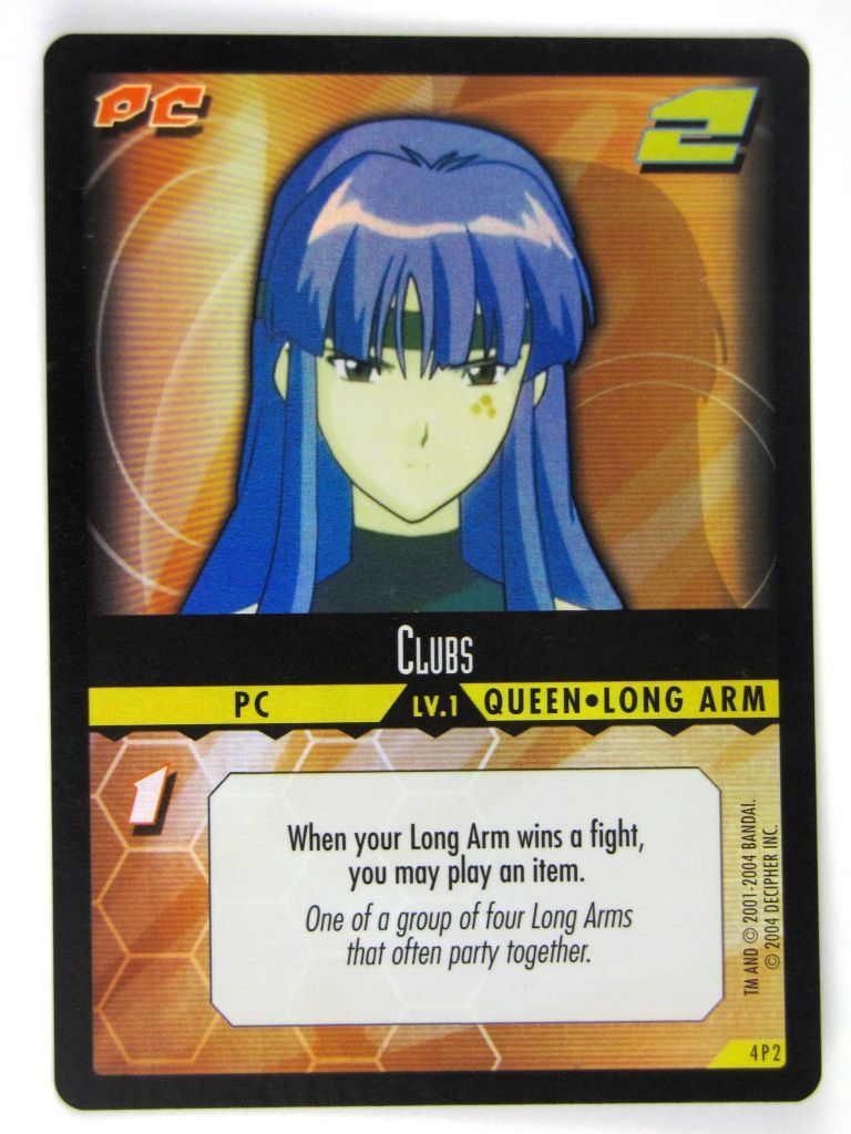 Dot. Hack Cards: CLUBS Promo # 16E24