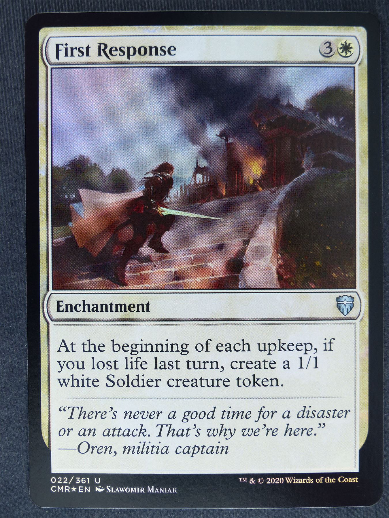 First Response Foil - Mtg Magic Cards #A0