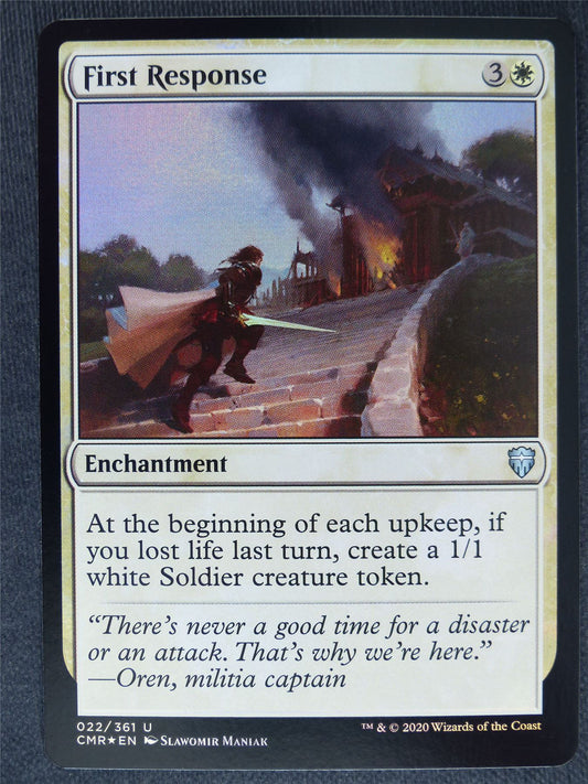 First Response Foil - Mtg Magic Cards #A0