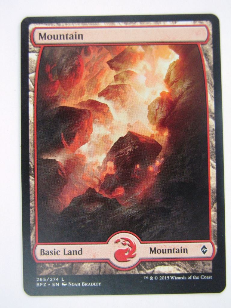 MTG Magic Cards: MOUNTAIN 265/274 # 8I44