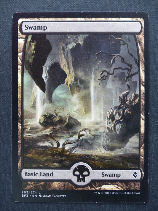 Swamp 262/274 Full Art - Mtg Magic Card #BK