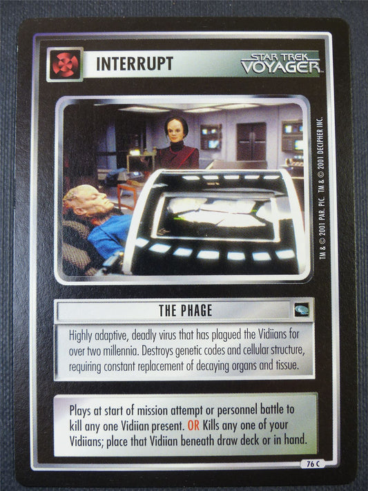 The Phage - Voyager - Star Trek Card #67N