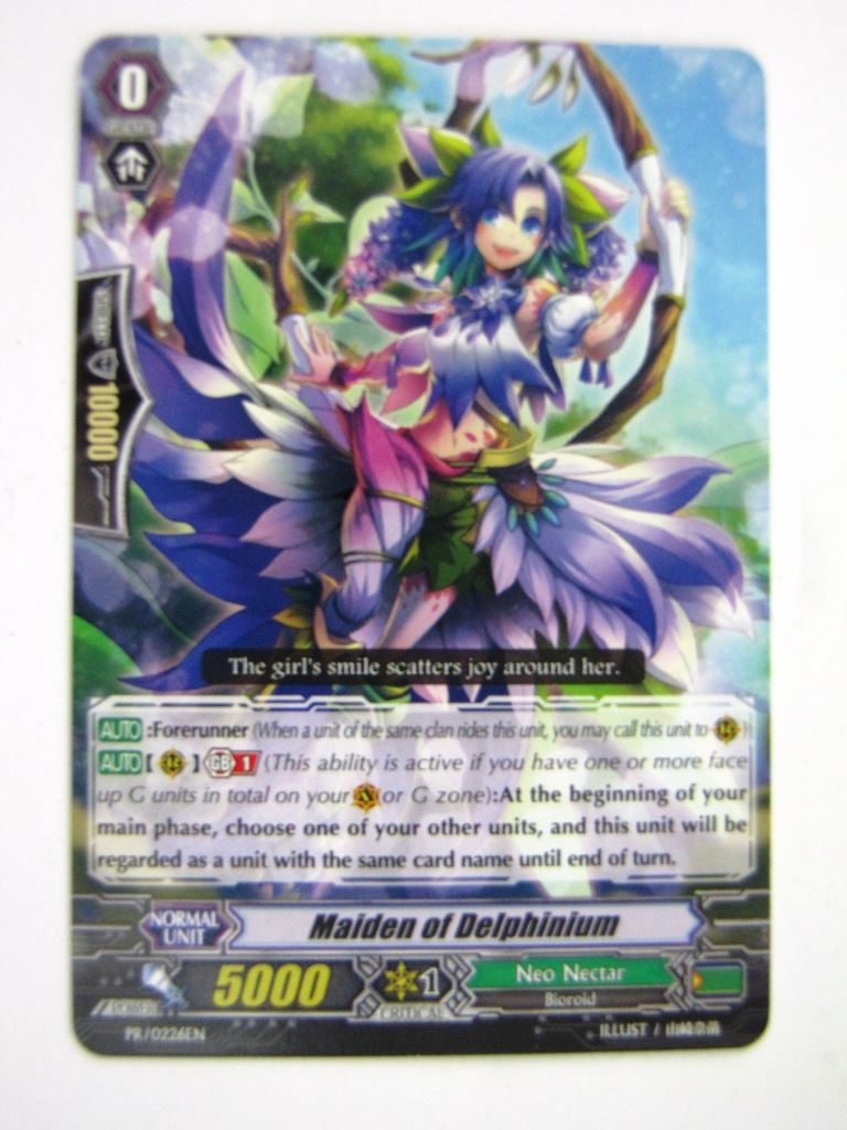 Vanguard Cards: MAIDEN OF DELPHINIUM Promo # 4H85