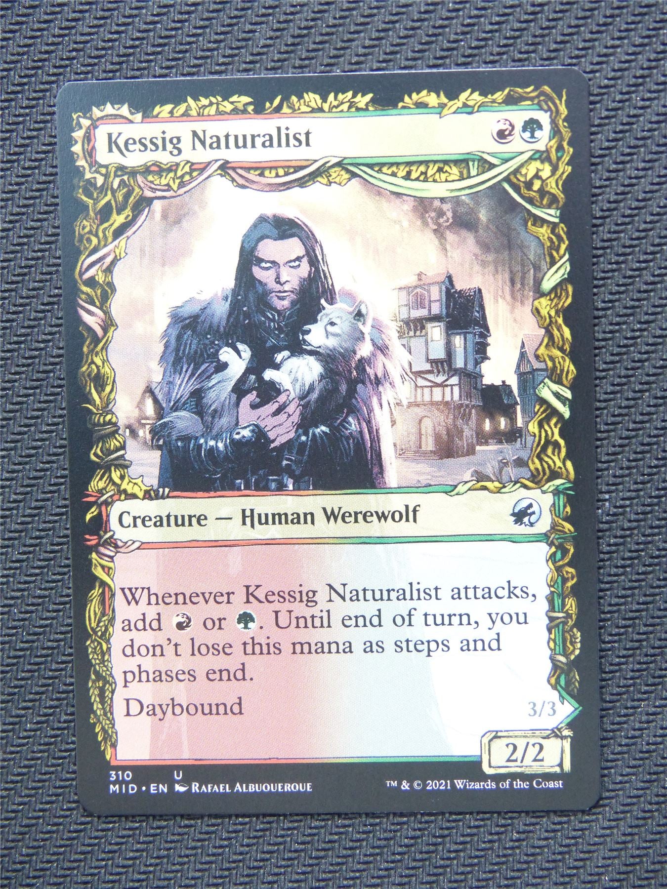Kessig Naturalist Lord of the Ulvenwald  Showcase - Innistrad - Mtg Card #3R3