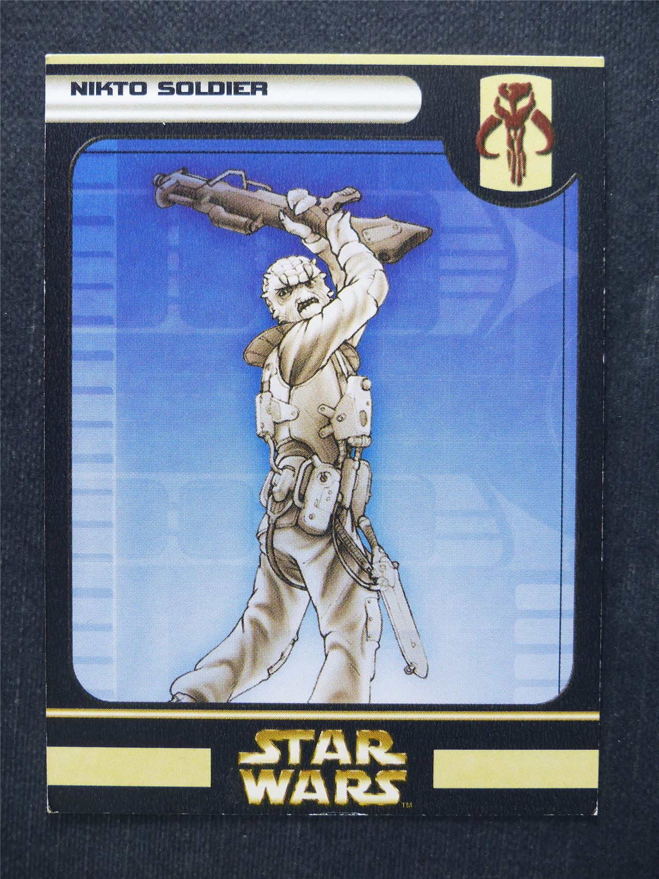 Nikto Soldier 55/60 - Star Wars Miniatures Spare Cards #6G