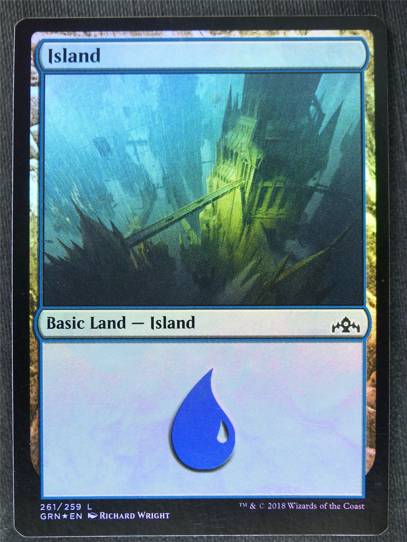 Island 261/259 Foil - Mtg Magic Cards #1IY