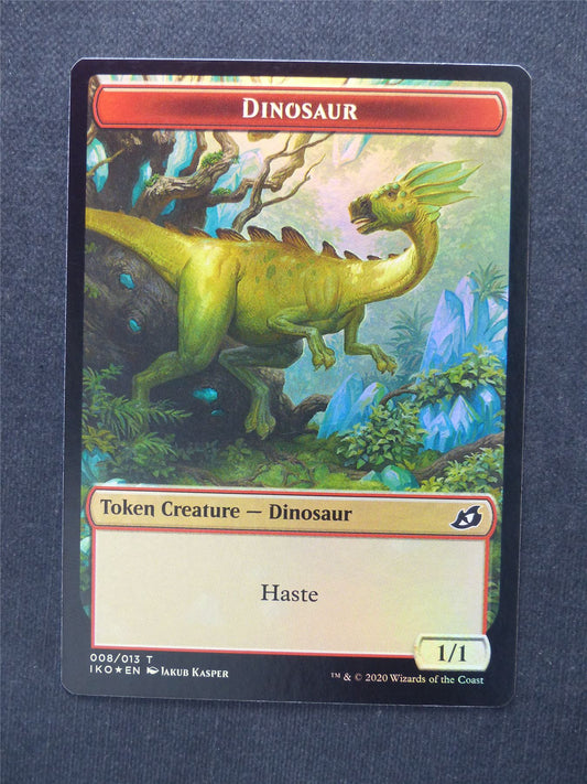 Dinosaur Human Soldier Token Foil - Mtg Magic Cards #10H