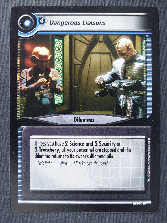Dangerous Liaisons - Star Trek Cards #UE