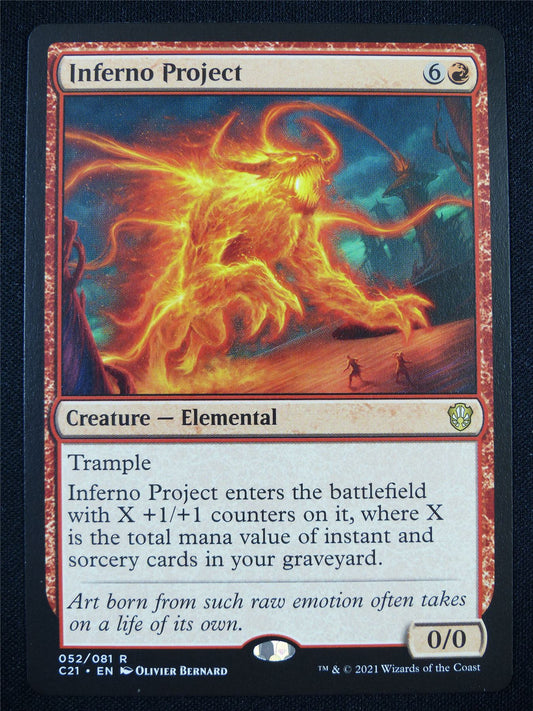 Inferno Project - Mtg Card #1ZD