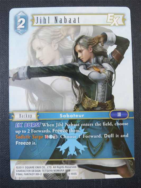 Jihl Nabaat 1-193S - Final Fantasy Card #9DJ