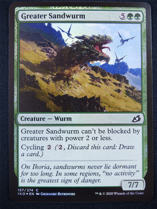 Greater Sandwurm Foil - Mtg Card #1IT