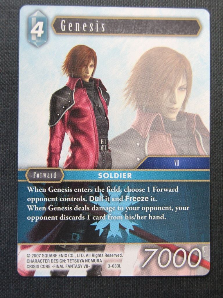 Genesis 3-033L - Final Fantasy Cards # 3D51