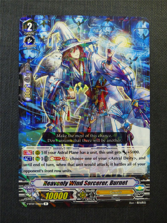 Heavenly Wind Sorcerer Burnet V-BT07 R - Vanguard Cards #V2