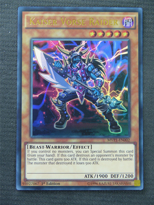 Kaiser Vorse Raider MVP1 Ultra Rare - 1st Edition - Yugioh Card #1QG