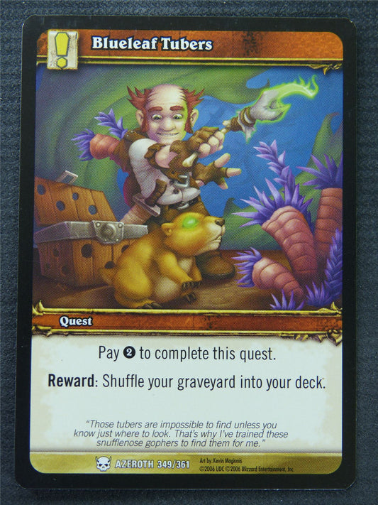 Blueleaf Tubers - Common - World Of Warcraft #1GY