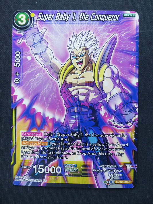 Super Baby 1 the Conqueror - Dragon Ball Super Cards #6G