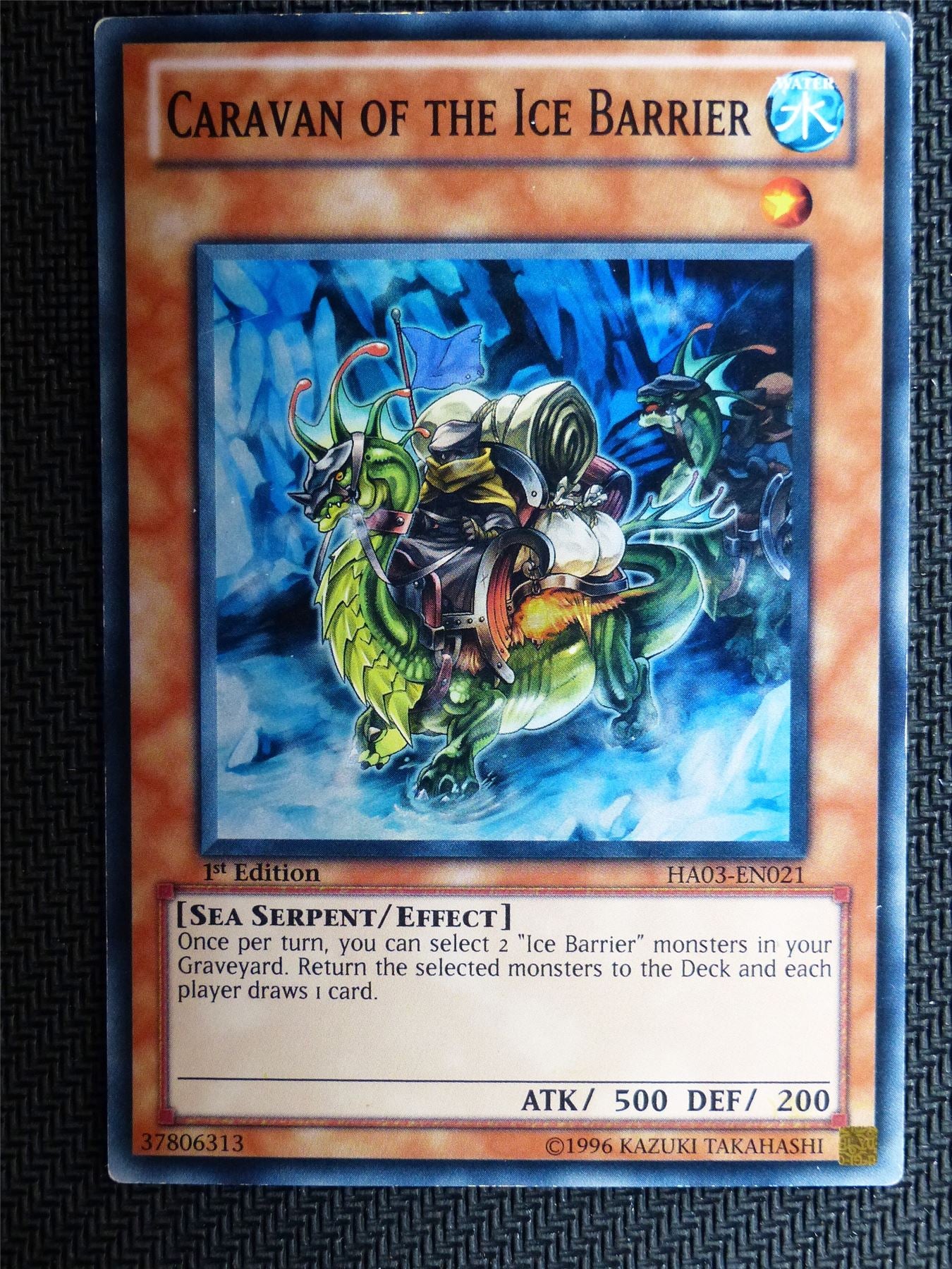 Caravan of the Ice Barrier - Ha03 - Super Rare - Yugioh Card # 1I44