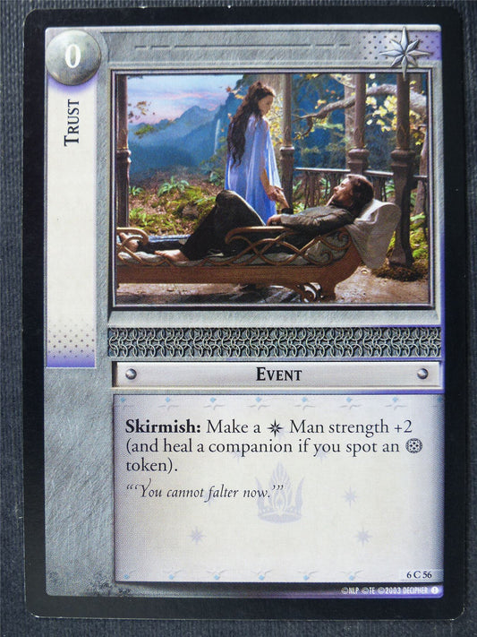 Trust 6 C 56 - LotR Card #48U