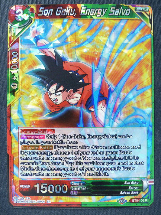Son Goku Energy Salvo - Dragon Ball Super Cards #X4