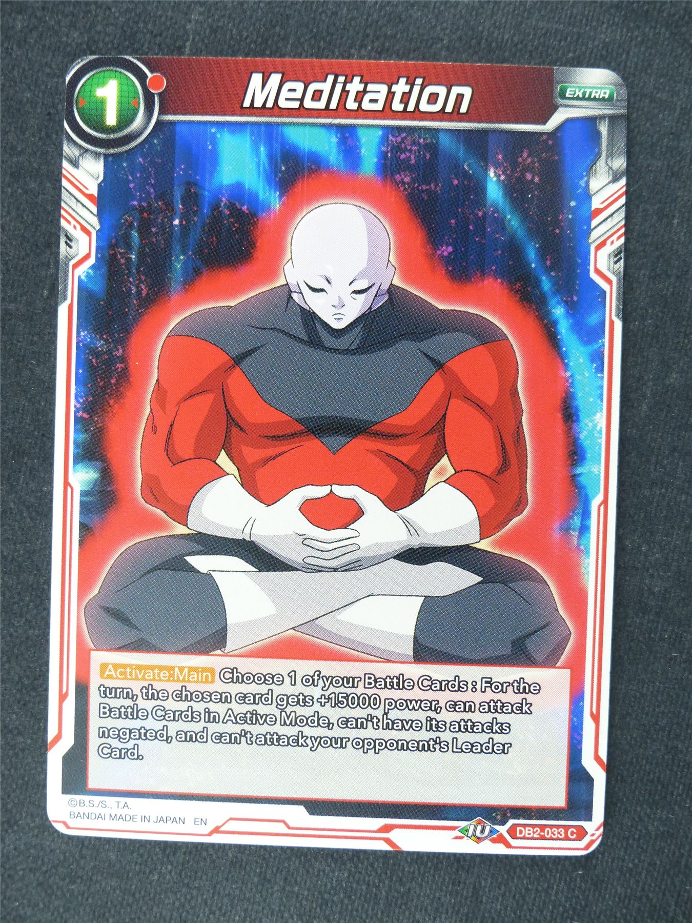 Meditation - Dragon Ball Super Cards #JK