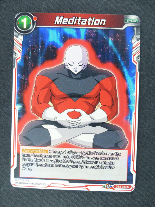 Meditation - Dragon Ball Super Cards #JK