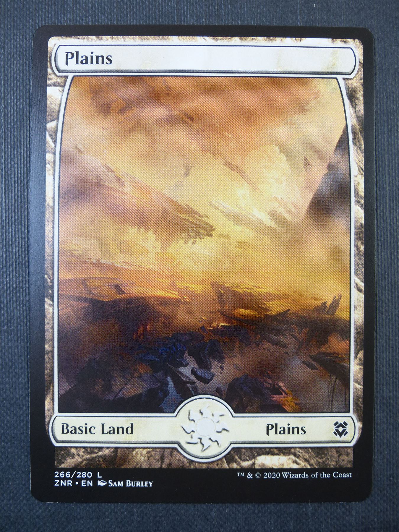 Plains 266/280 Full Art - Mtg Card #8XM