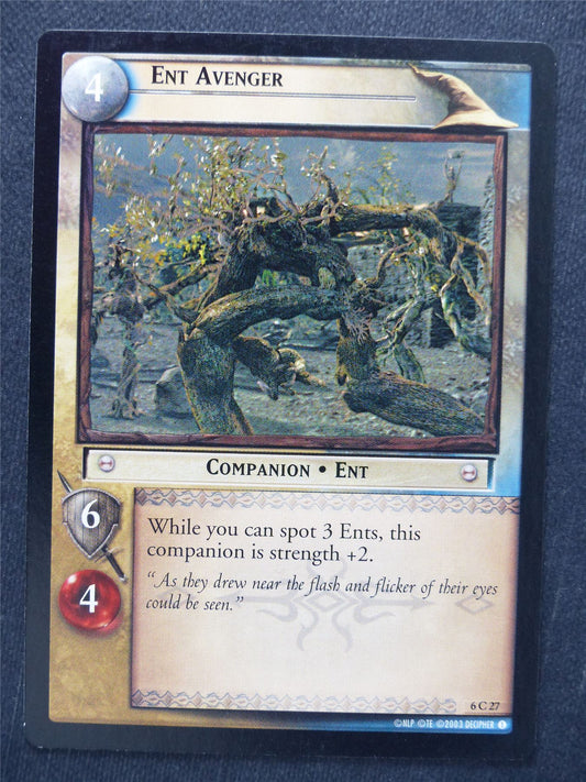 Ent Avenger 6 C 27 - LotR Cards #V0