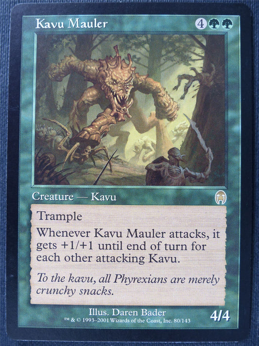 Kavu Mauler - Mtg Card #226