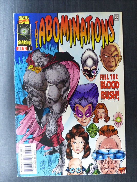 The ABOMINATIONS #2 - Marvel Comics #1YZ