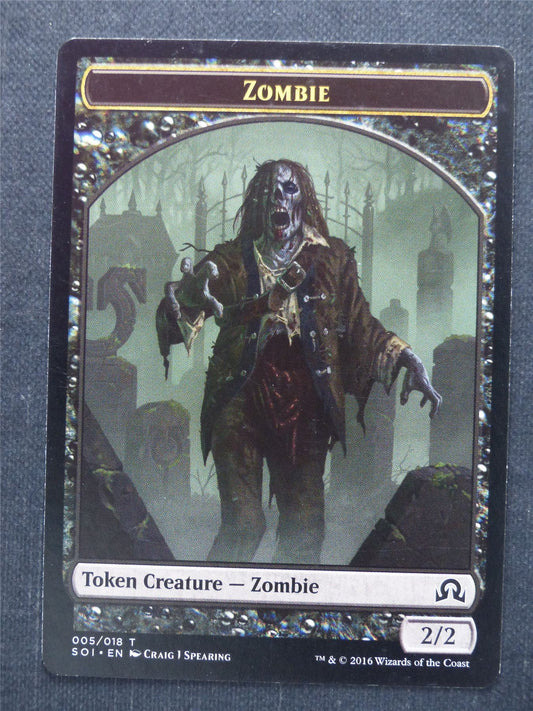 Zombie Token - Mtg Magic Card #9L