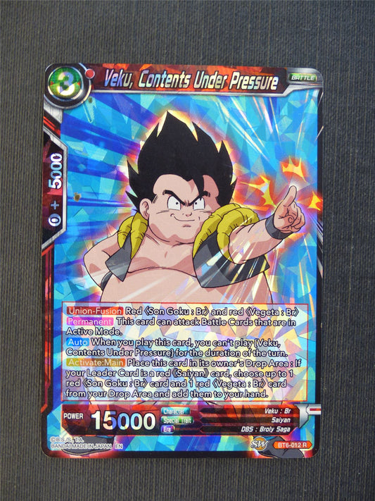Veku Contents Under Pressure R - Dragon Ball Super Cards #4S4