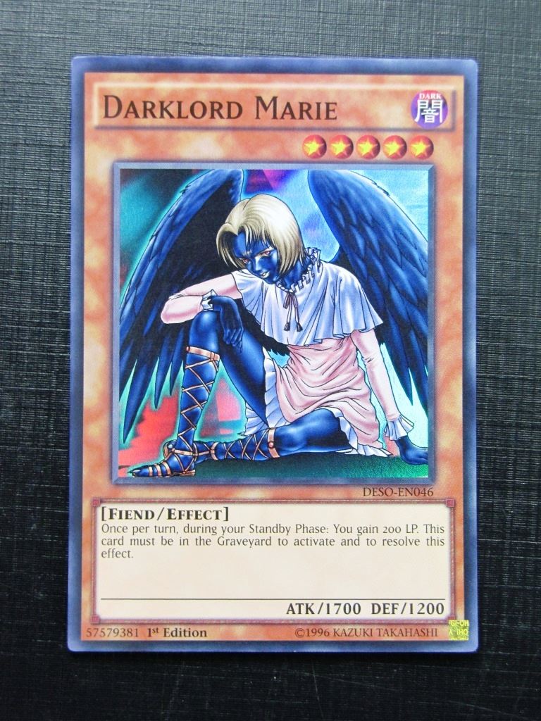 Yugioh Cards: DARKLORD MARIA DESO SUPER RARE # 28J10