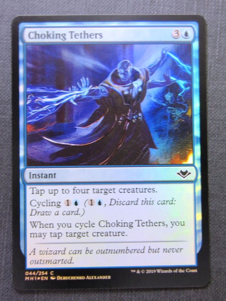 Choking Tethers Foil - Modern Horizons - Mtg Magic Cards # 8A70