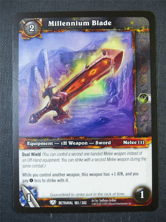 Millenium Blade 183/202 - WoW Card #15A