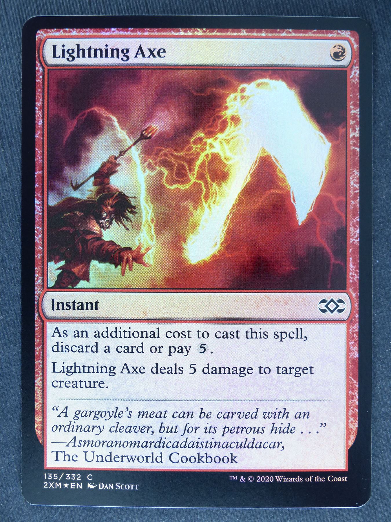 Lightning Axe Foil - Mtg Magic Cards #J0