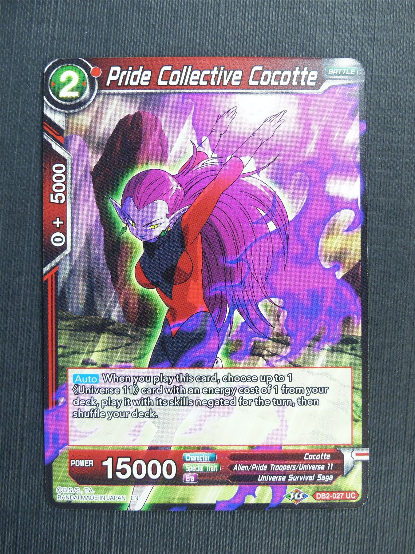 Pride Collective Cocotte - DB2 Dragon Ball Super Card