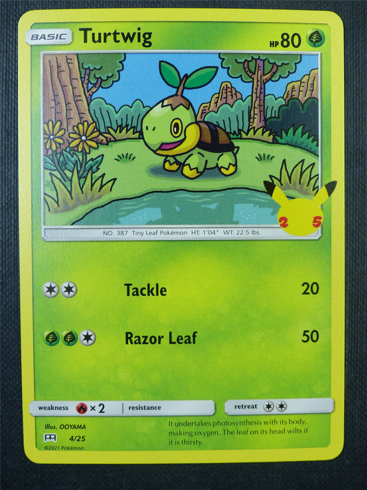 Turtwig 4/25 Mcdonalds Promo - Pokemon Card #6QI