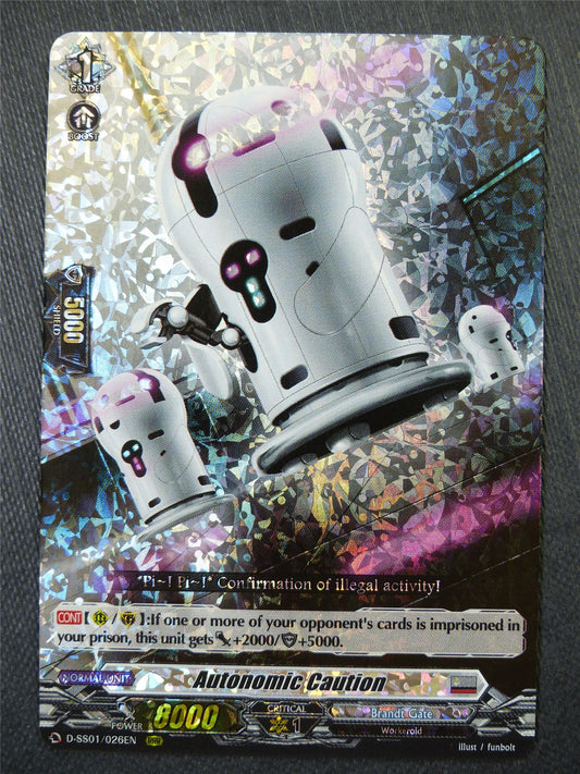 Autonomic Caution D-SS01 RRR - Vanguard Card #56Z