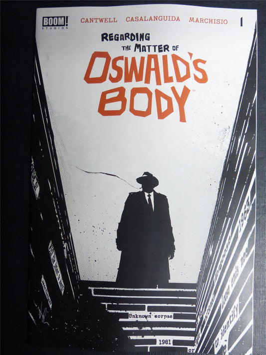 REGARDING the Matter of Oswald's Body #1 - Nov 2021 - Boom! Comics #1U4
