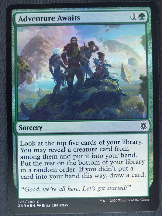 Adventure Awaits Foil Mint - Mtg Magic Cards #4C