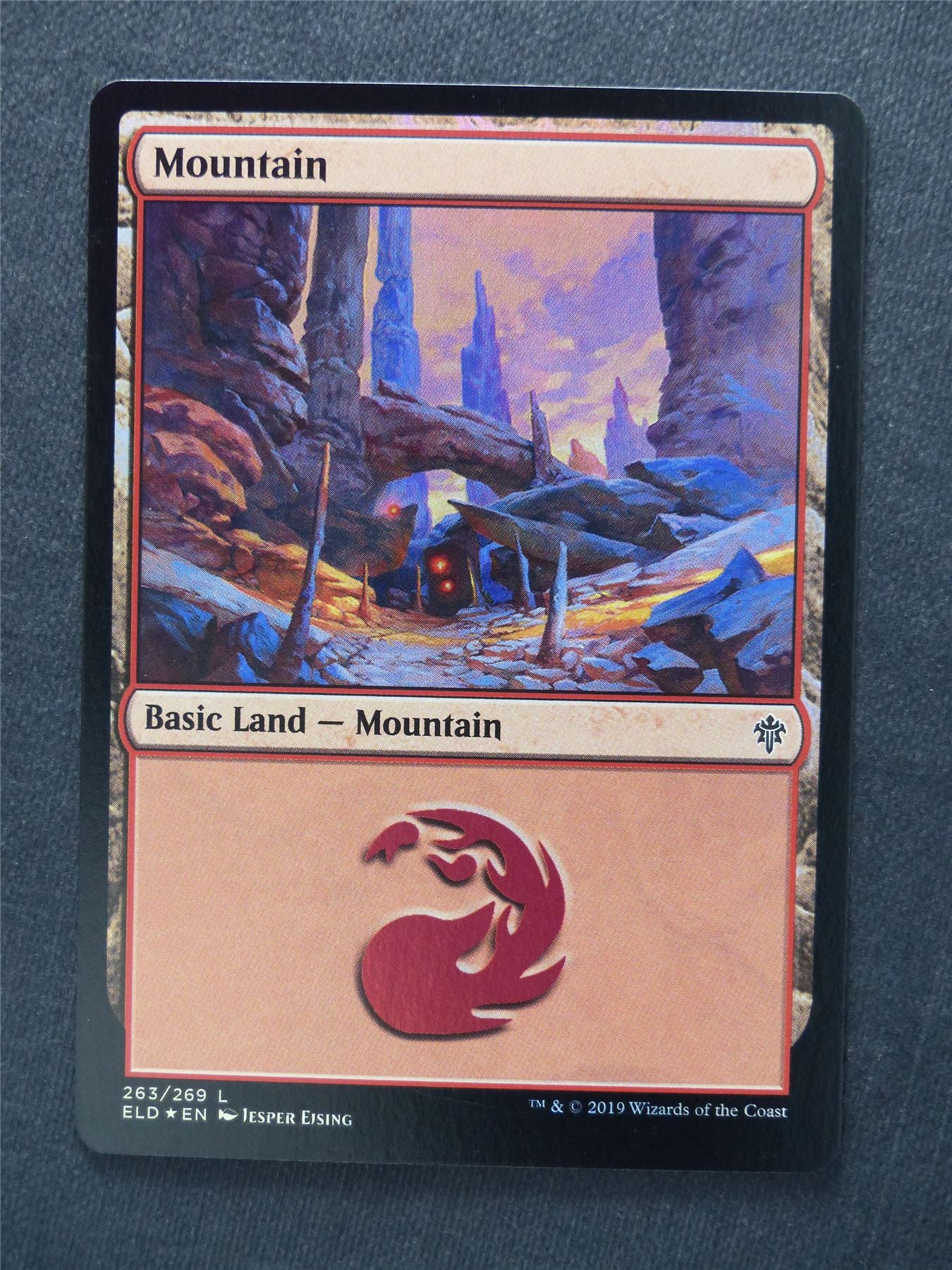 Mountain 263/269 Foil - Mtg Magic Cards #Z3