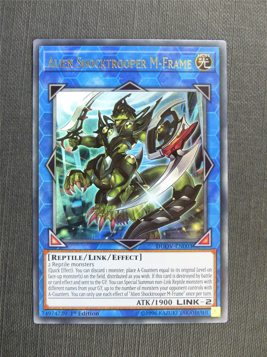 Alien Shocktrooper M-Frame DUOV Ultra Rare - 1st ed - Yugioh Cards #2WD