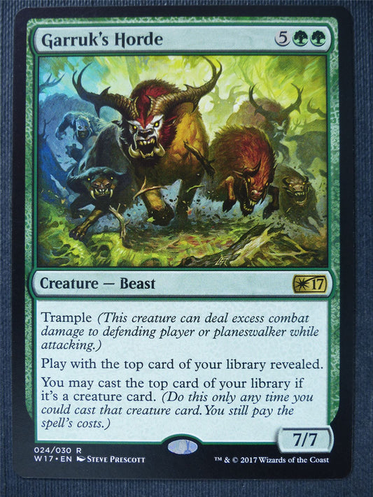 Garruk's Horde - Mtg Card #2K7