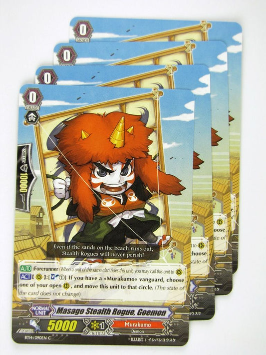 CFV Cards: MASAGO STEALTH ROGUE, GOEMON x4 BT14:Brilliant Strike